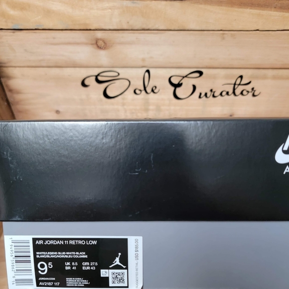 Men's Air Jordan 11 Retro Low size 9.5 - Picture 6 of 6